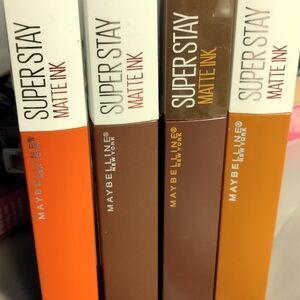 Maybelline Superstay Matte 0.17 fluid ounces new 4 units 75, 85, 275, 320